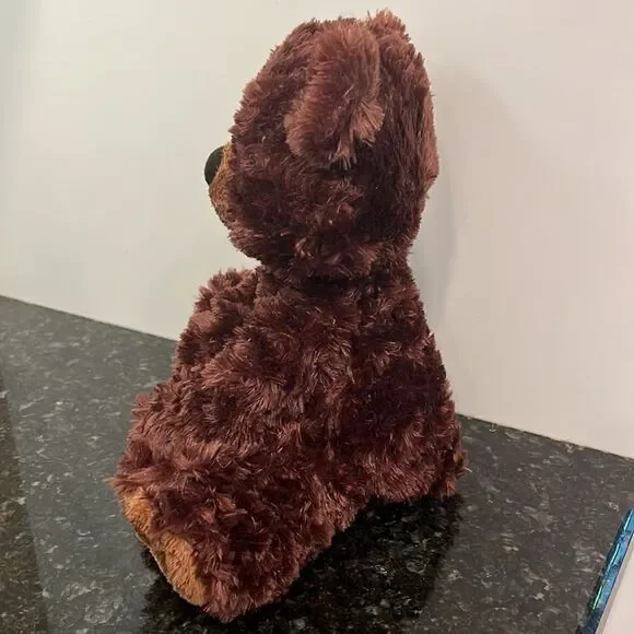 Aurora Teddy Bear Bonnie Brown Plush Stuffed Animal Toy 12” 2021 Soft Cuddly - Picture 4 of 9